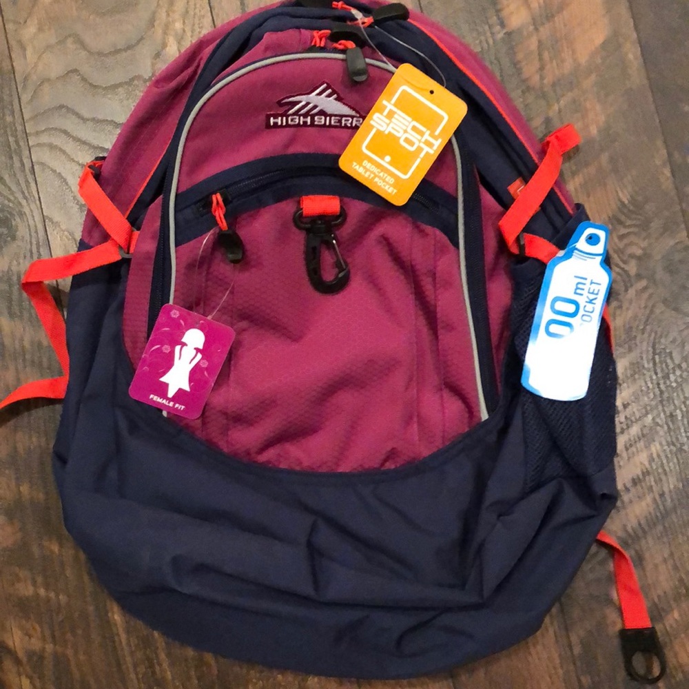 NEW-High Sierra fat boy Backpack -NWT